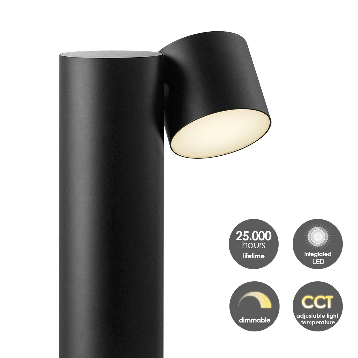 Lar Led Bureaulamp 5W Zwart - Lar Verstelbare