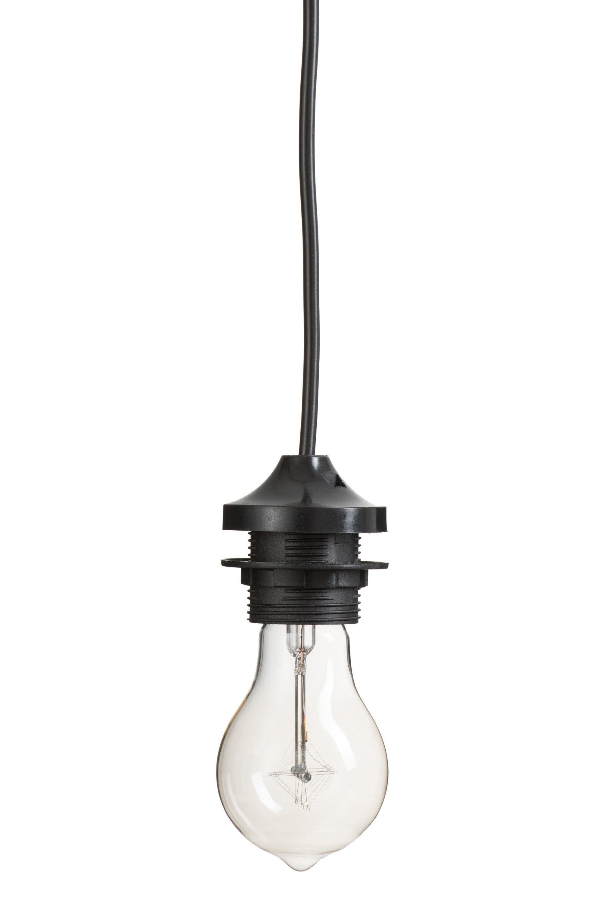 Stopcontact Kunststof Zwart