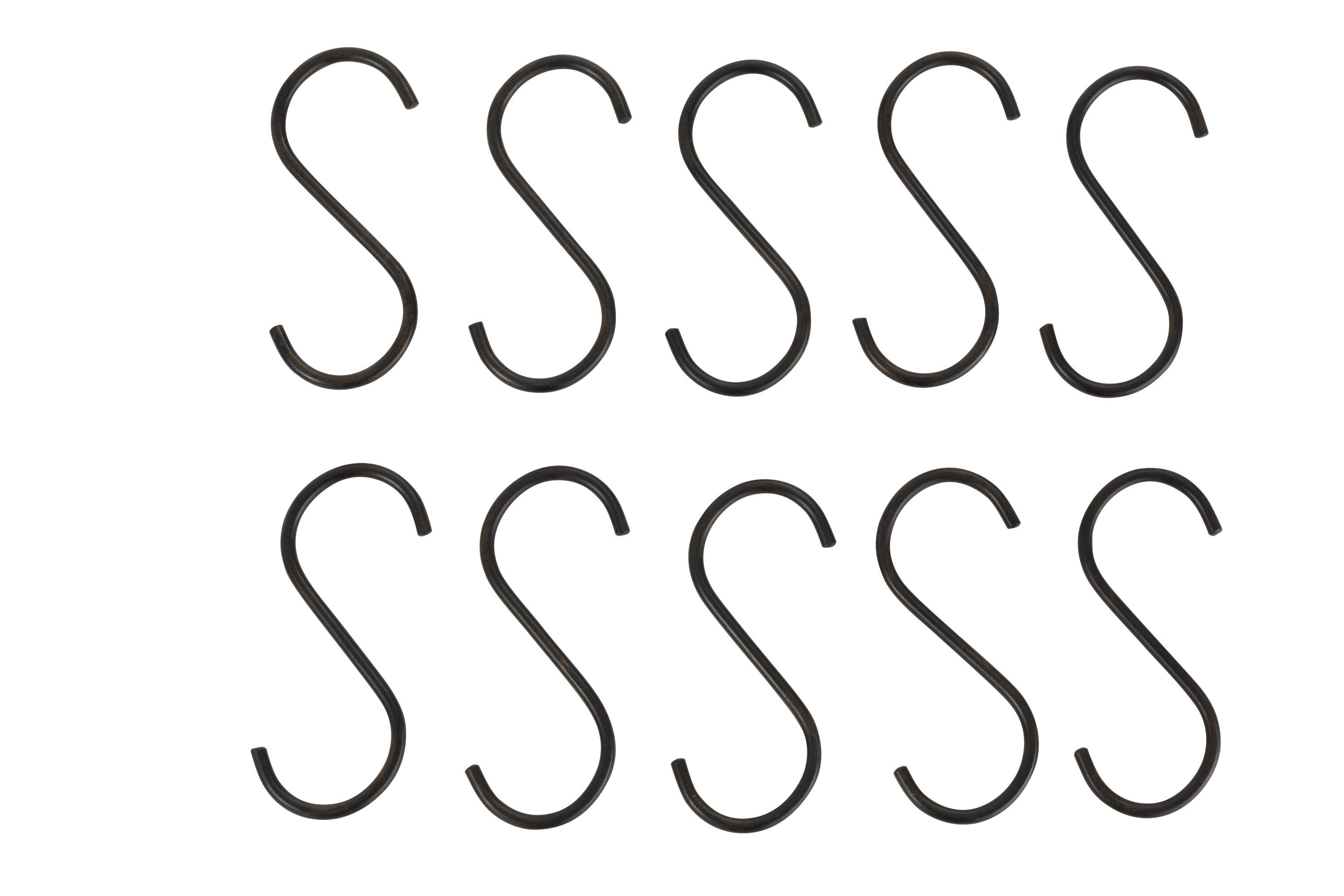 Haak S-vorm Metaal Zwart