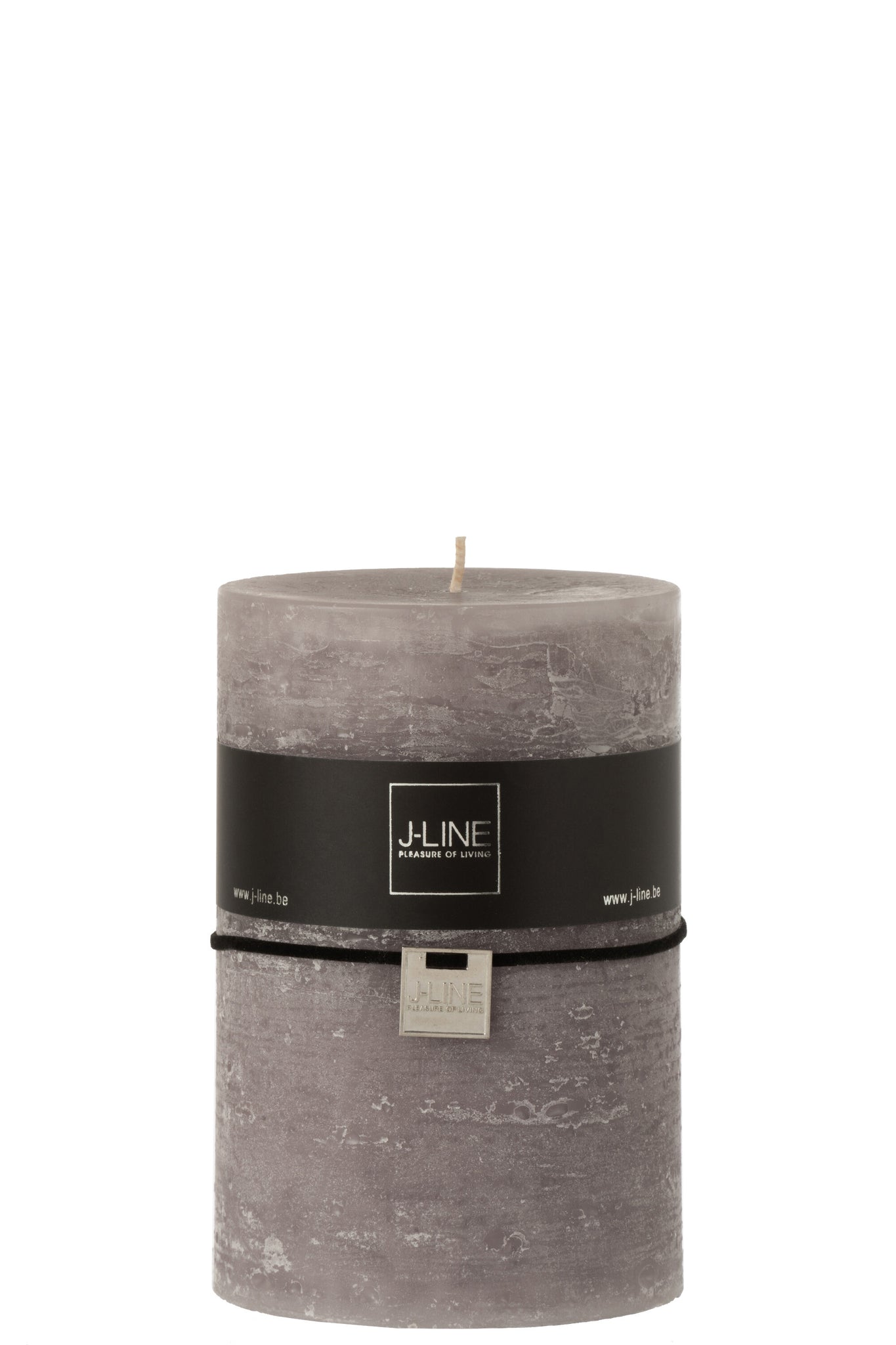 J-Line cilinderkaars - donkergrijs - 110U - XL