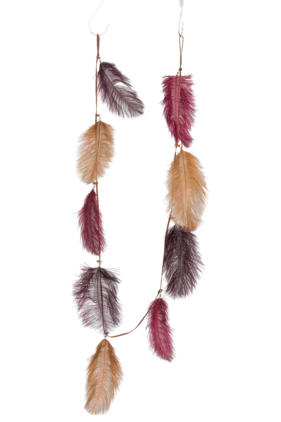 Garland Plume Roze/Bordeaux/Oker