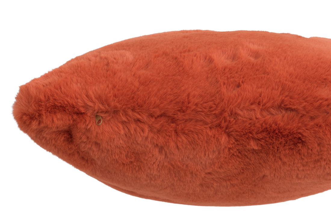 J-Line Cutie Sierkussen – Polyester – 45x45 cm – Oranje