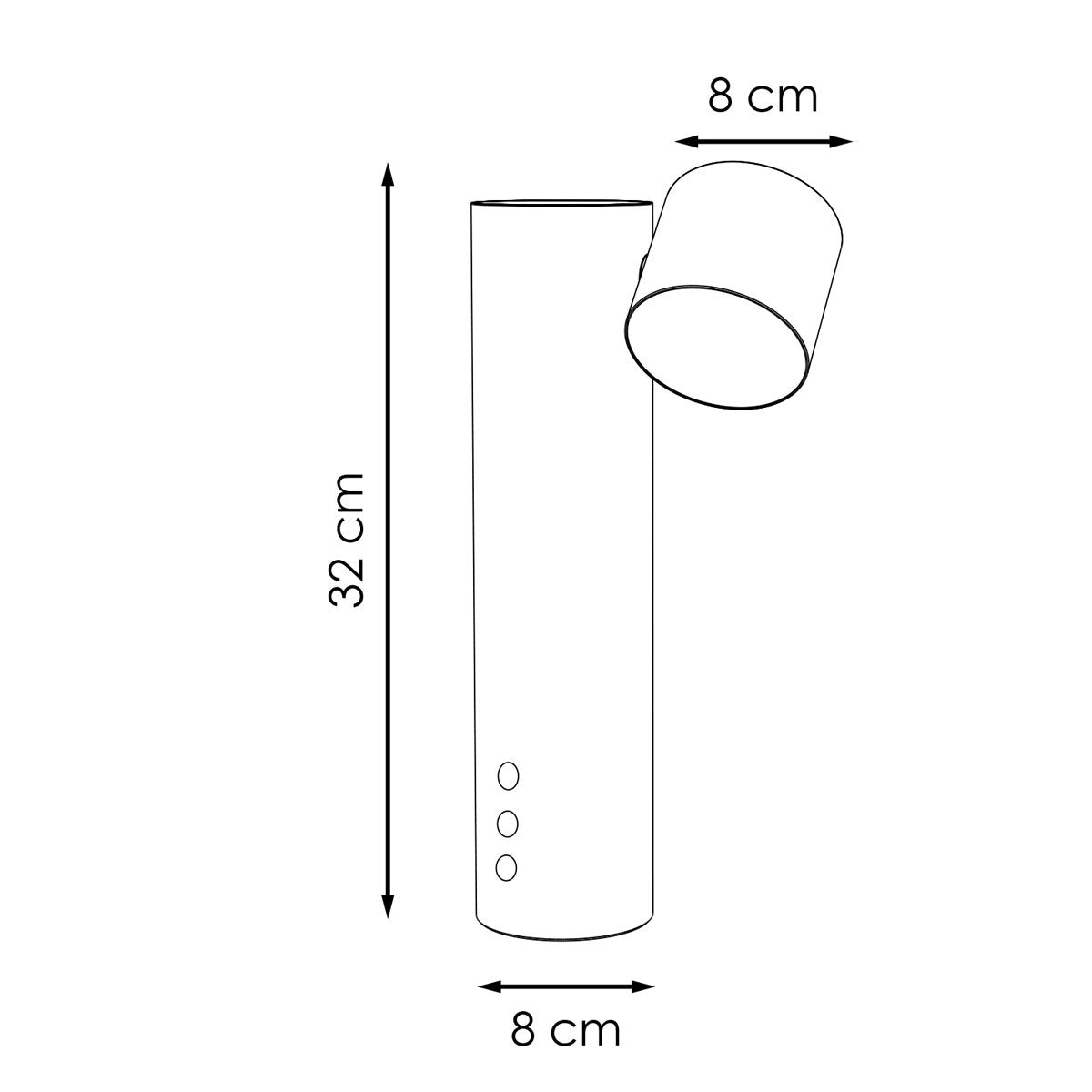 Lar Led Bureaulamp 5W Zwart - Lar Verstelbare