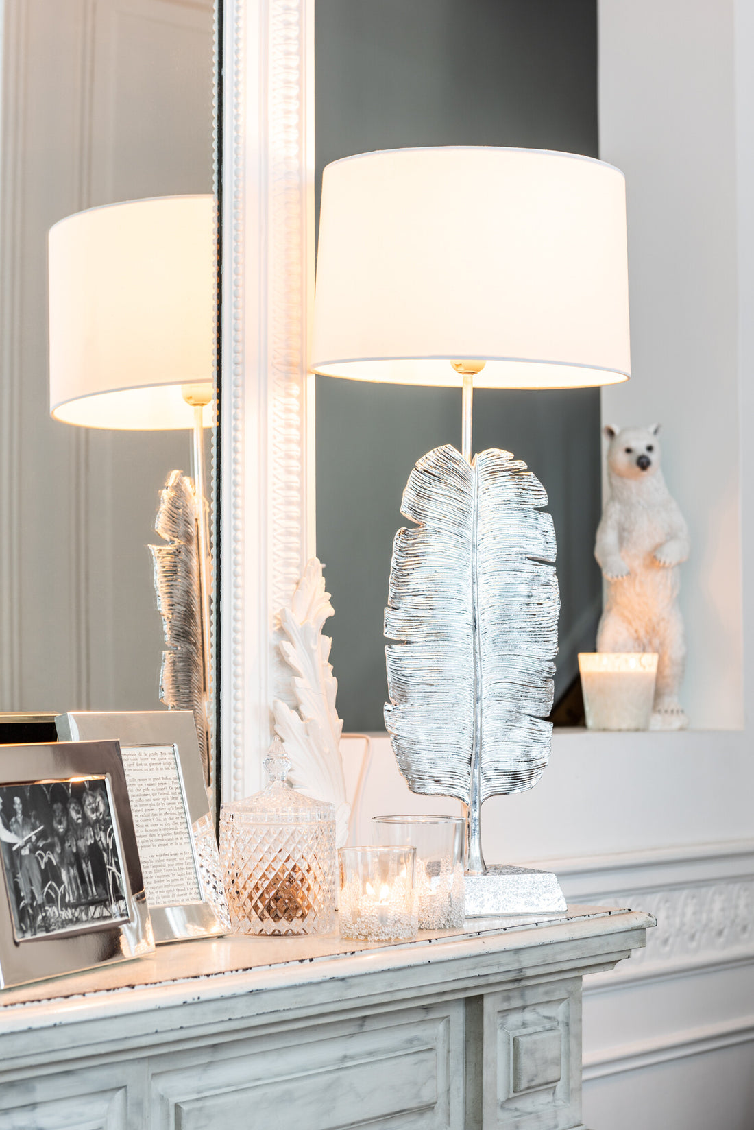 J-Line Fotolijst - Fotokader Brede Boord 13x18 Metaal Zilver M