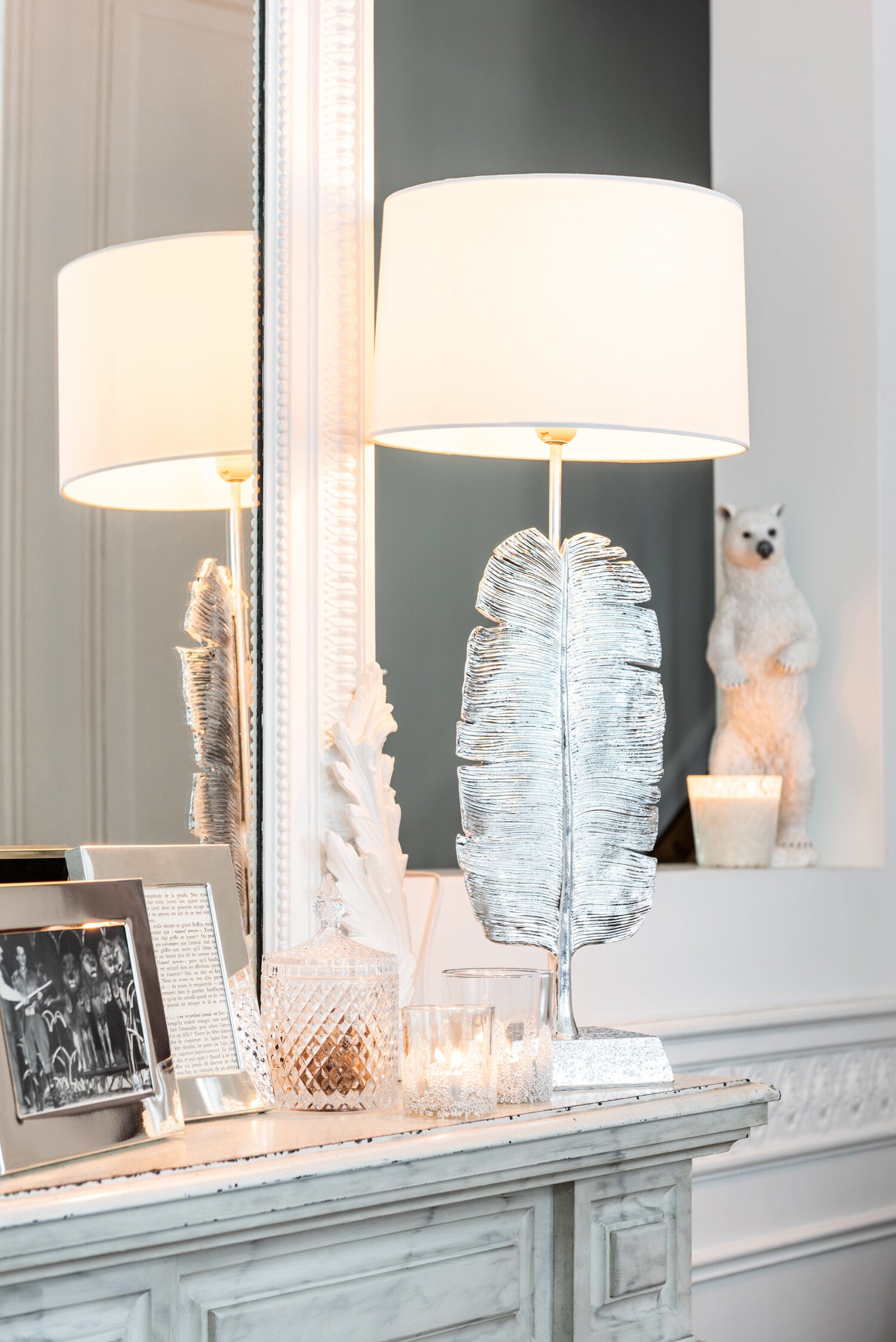 J-Line Fotolijst - Fotokader Brede Boord 13x18 Metaal Zilver M