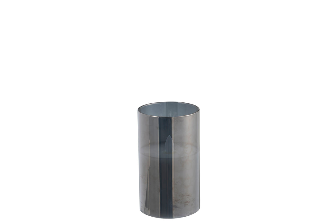 Ledlamp Schijnend Glas Grijs Klein
