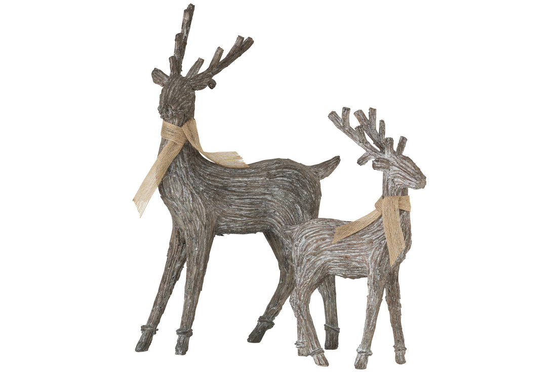 Rendier Poly Bruin Groot