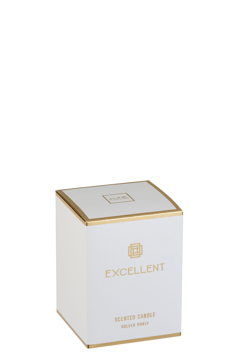 J-Line geurkaars Excellent - Golden Honey - goud - S - 50U