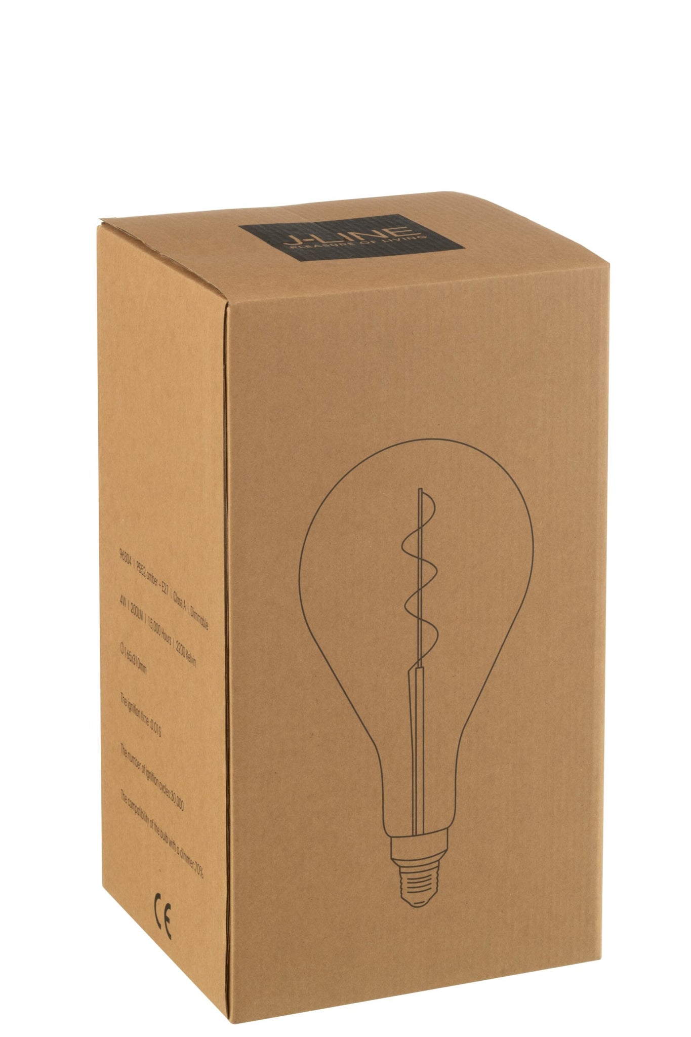 Ledlamp Amber Ps52 Spiral E27