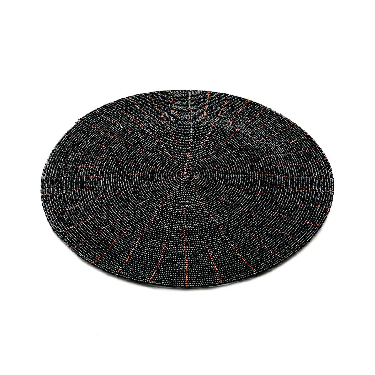 De Beaded Placemat - Zwart