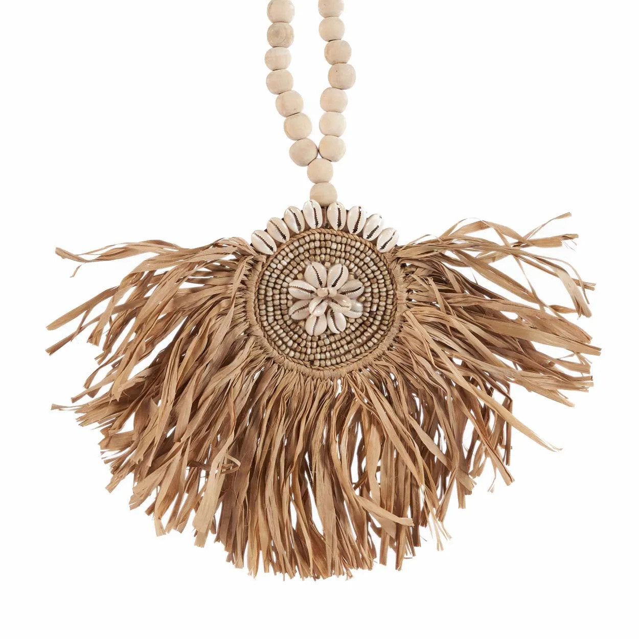 De Raffia Tajoe Kwast - Natuurlijk