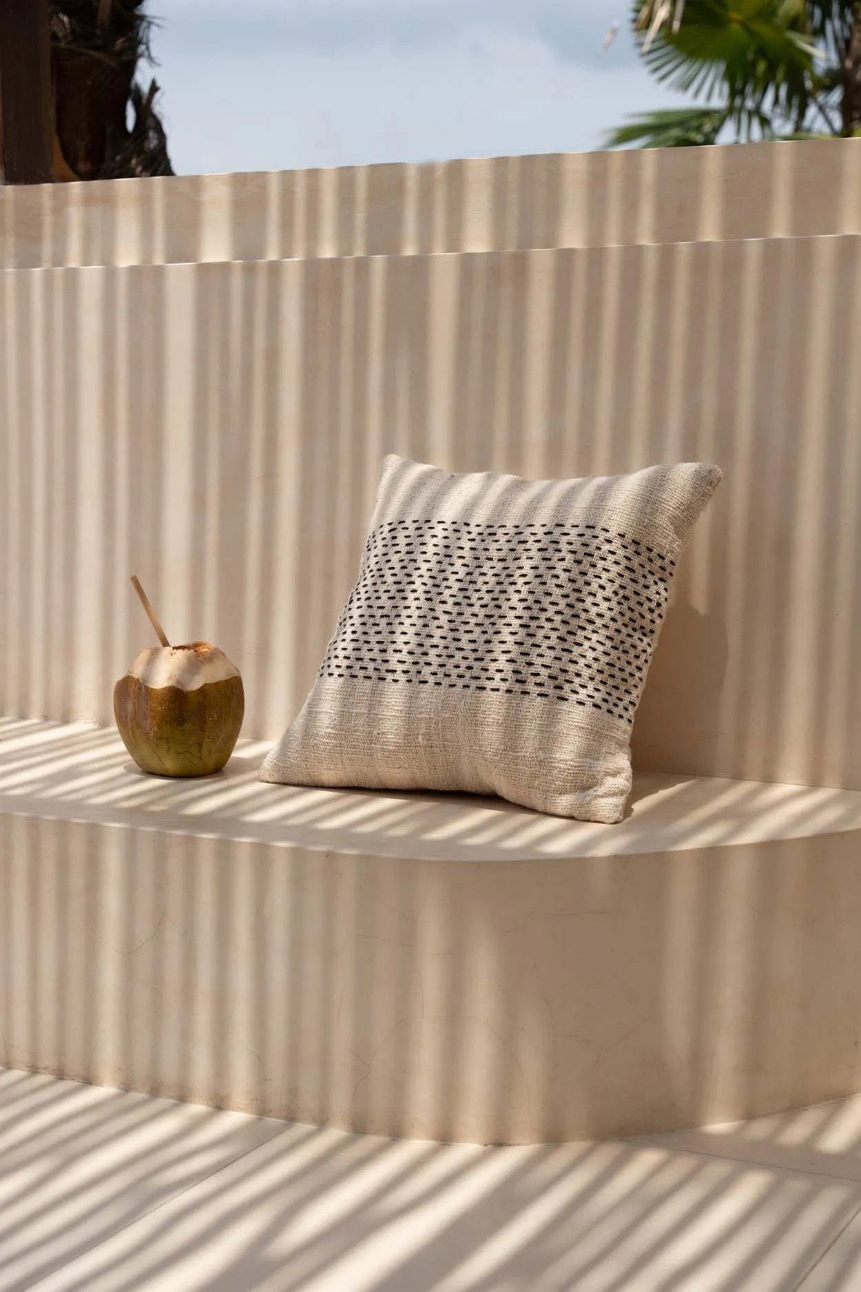 De Mistige Kussenhoes - Natuurlijk Zwart