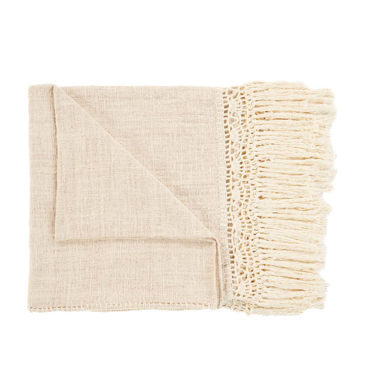 De Gypsy Bed Throw - Natural