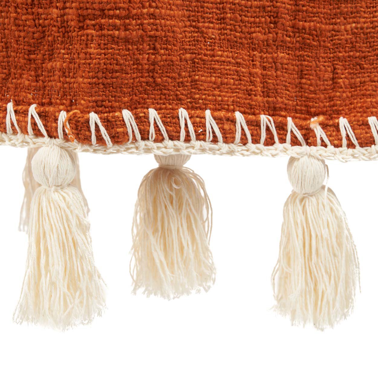 De Stitch Bed Throw - Terracotta