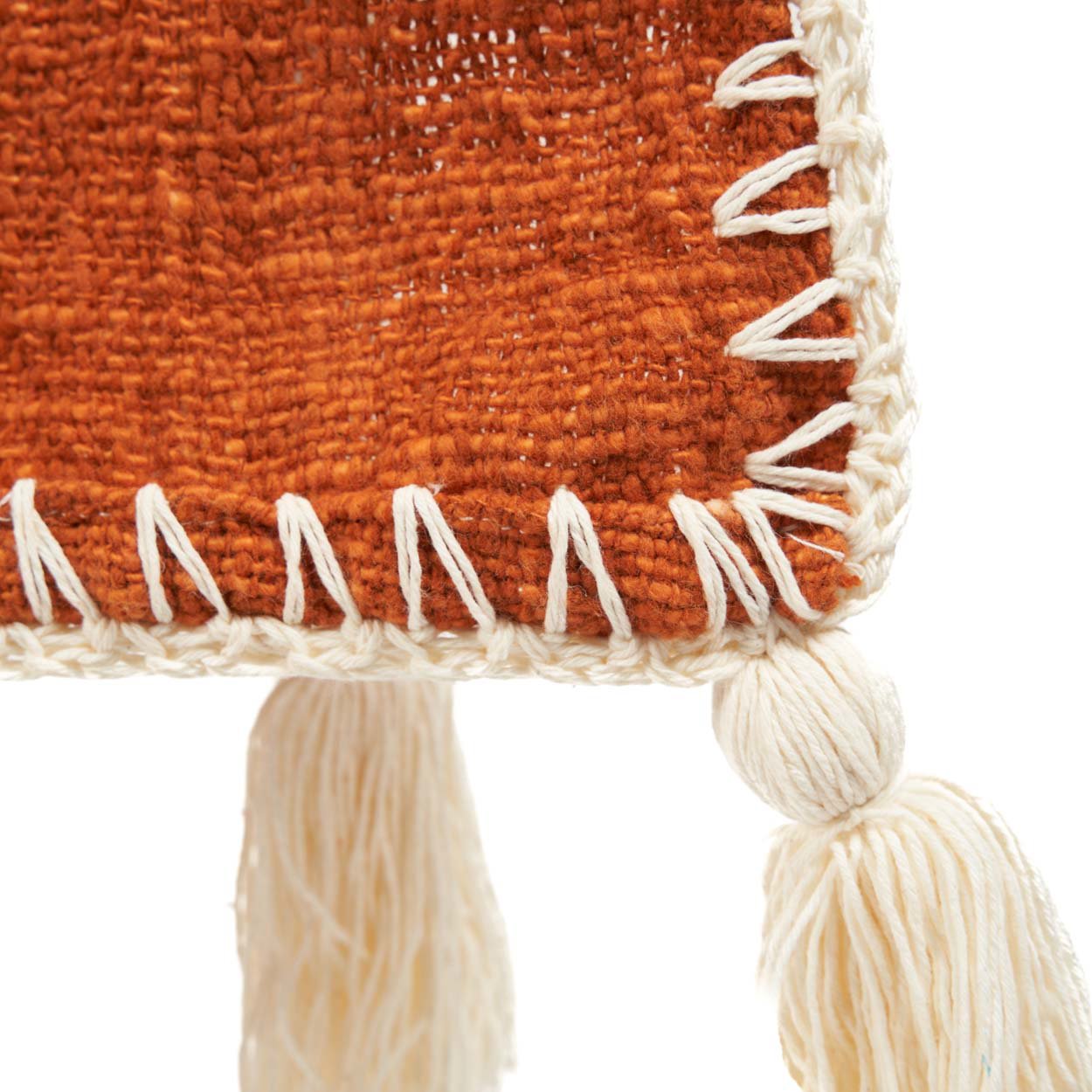 De Stitch Bed Throw - Terracotta