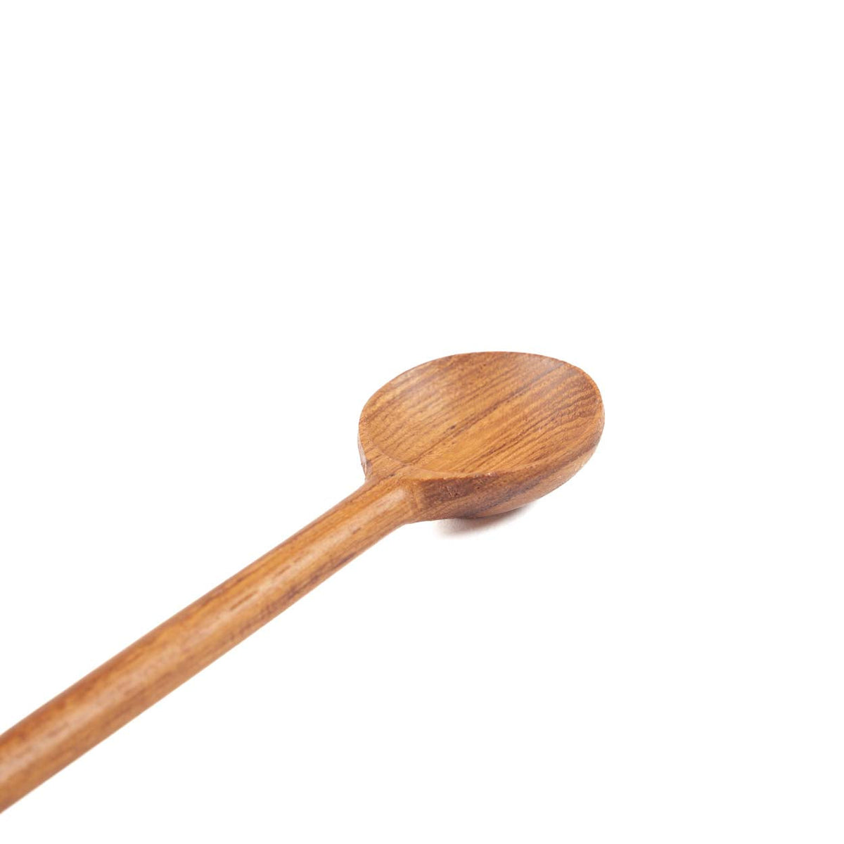 De Teakwortel platte doseringslepel