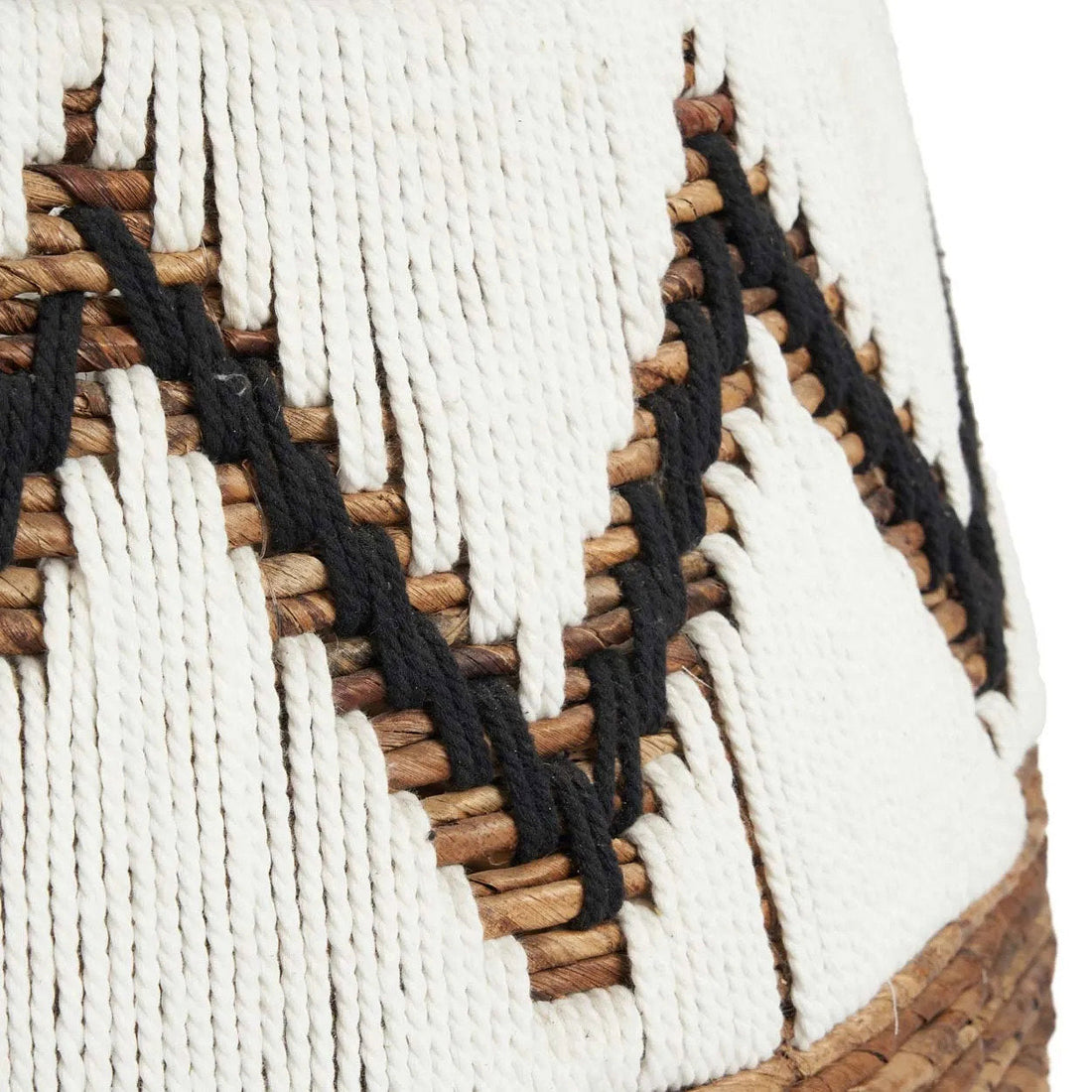 De Little Bay Beach Basket - Natural White - L