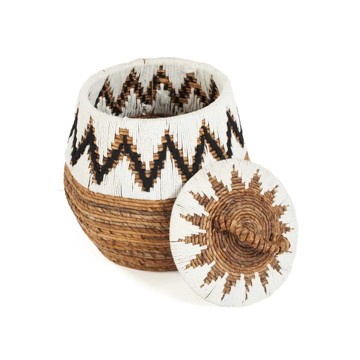 De Little Bay Beach Basket - Natural White - M