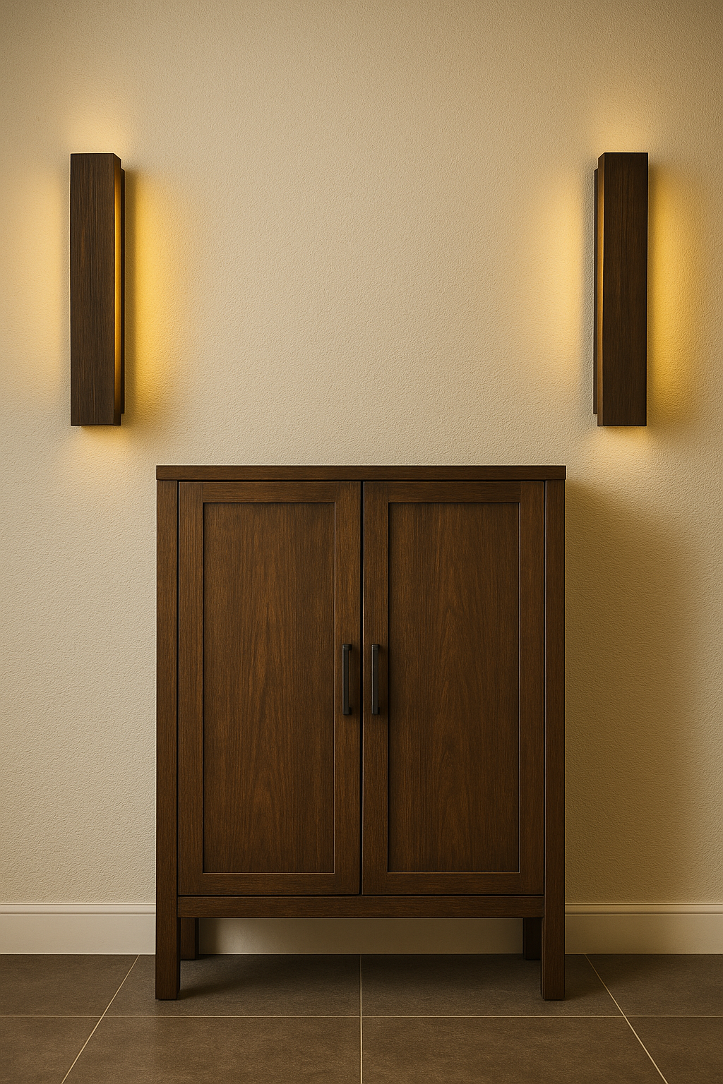 Belvivere Wandlamp Lumen- prachtig slank design en ambachtelijk houtwerk