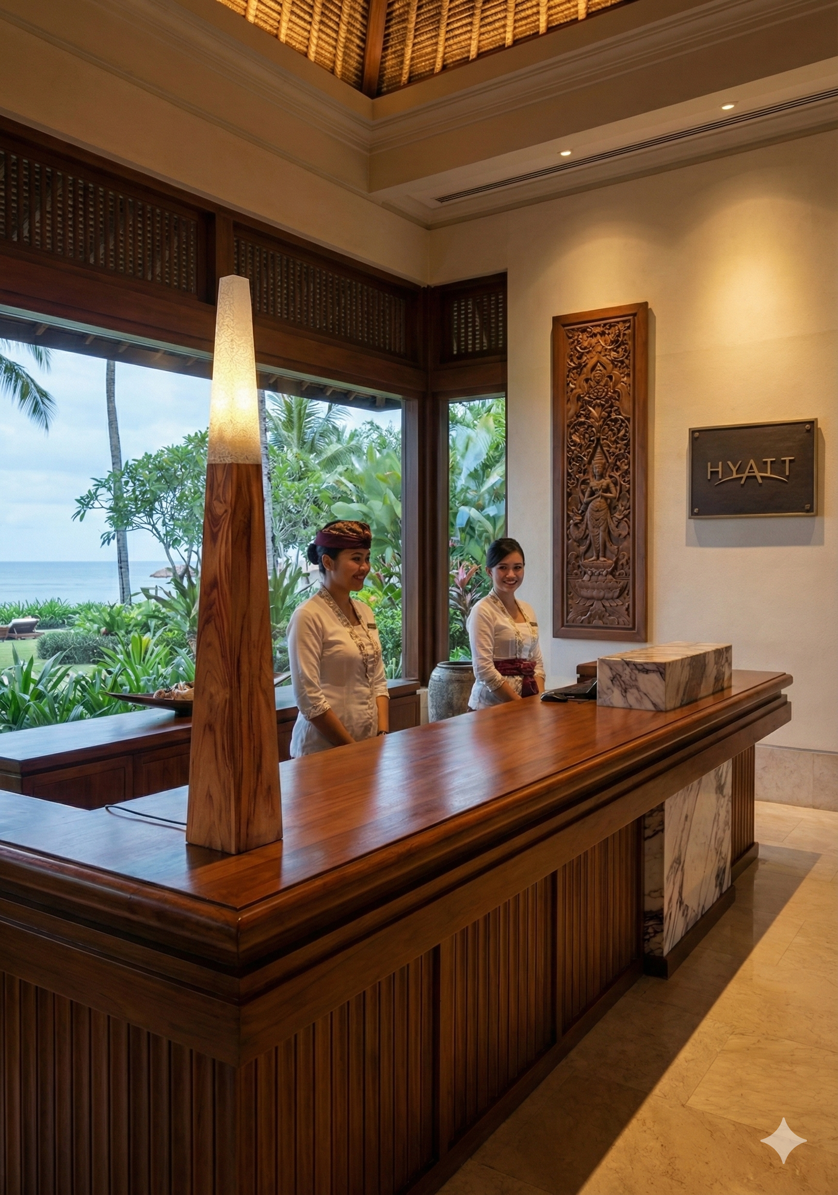 Belvivere Piramida – Handgemaakte Vloerlamp van Teak en Resin