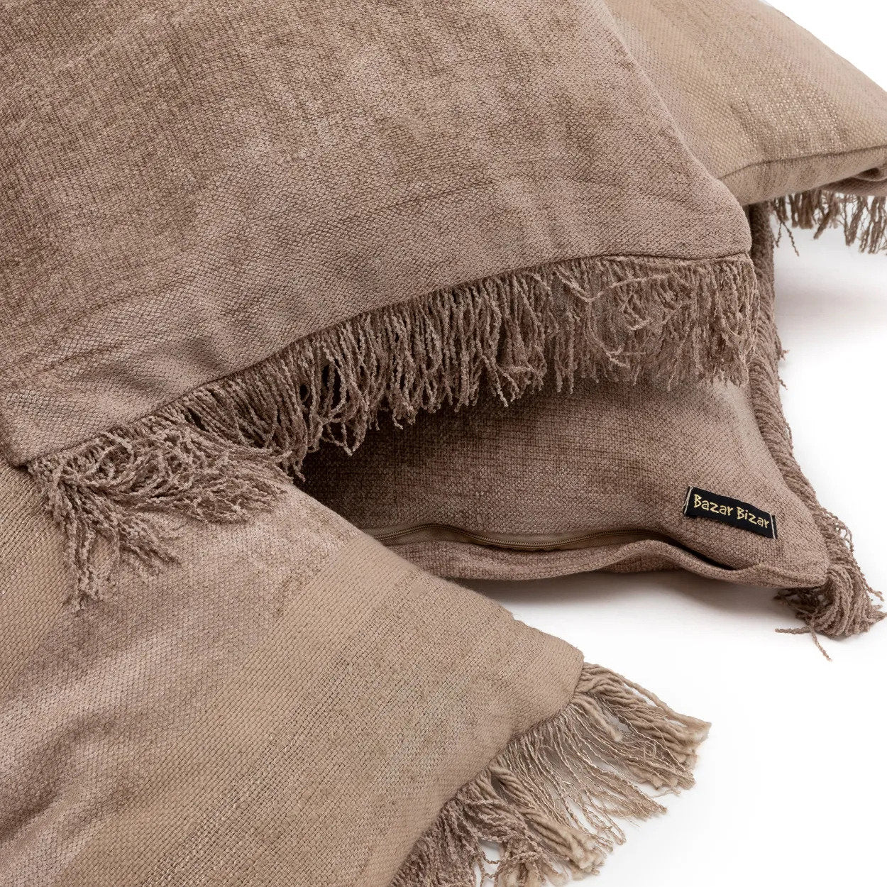 De Oh My Gee Kussenhoes - Concrete Velvet - 35x100