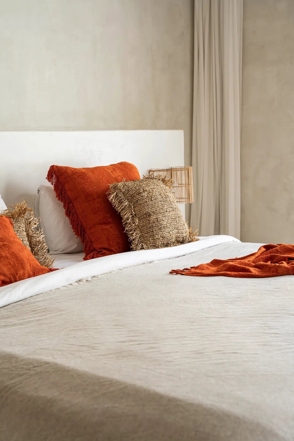 De Oh My Gee Kussenhoes - Roest Velvet - 60x60