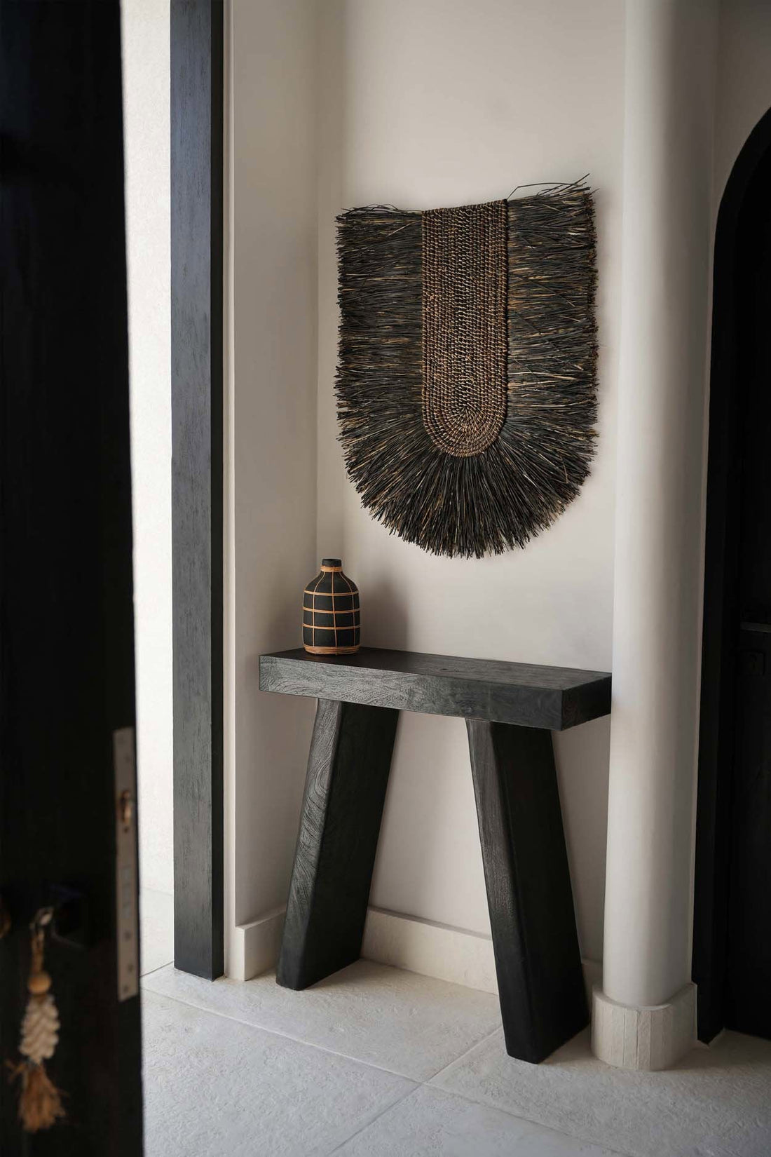 De Dada muurdecoratie - Zwart