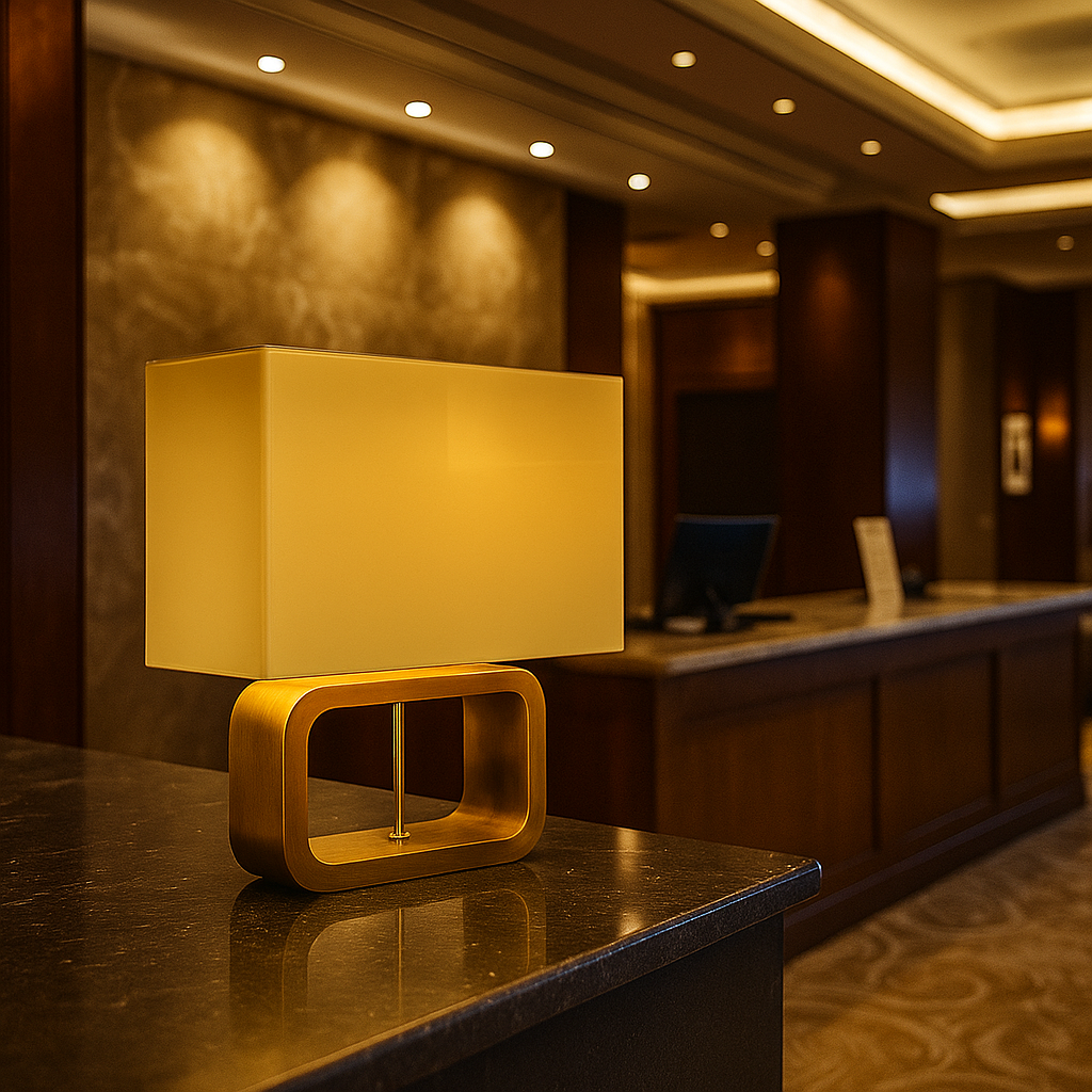 Belvivere Solana Teak Tafellamp – Authentiek Indonesisch Meesterwerk