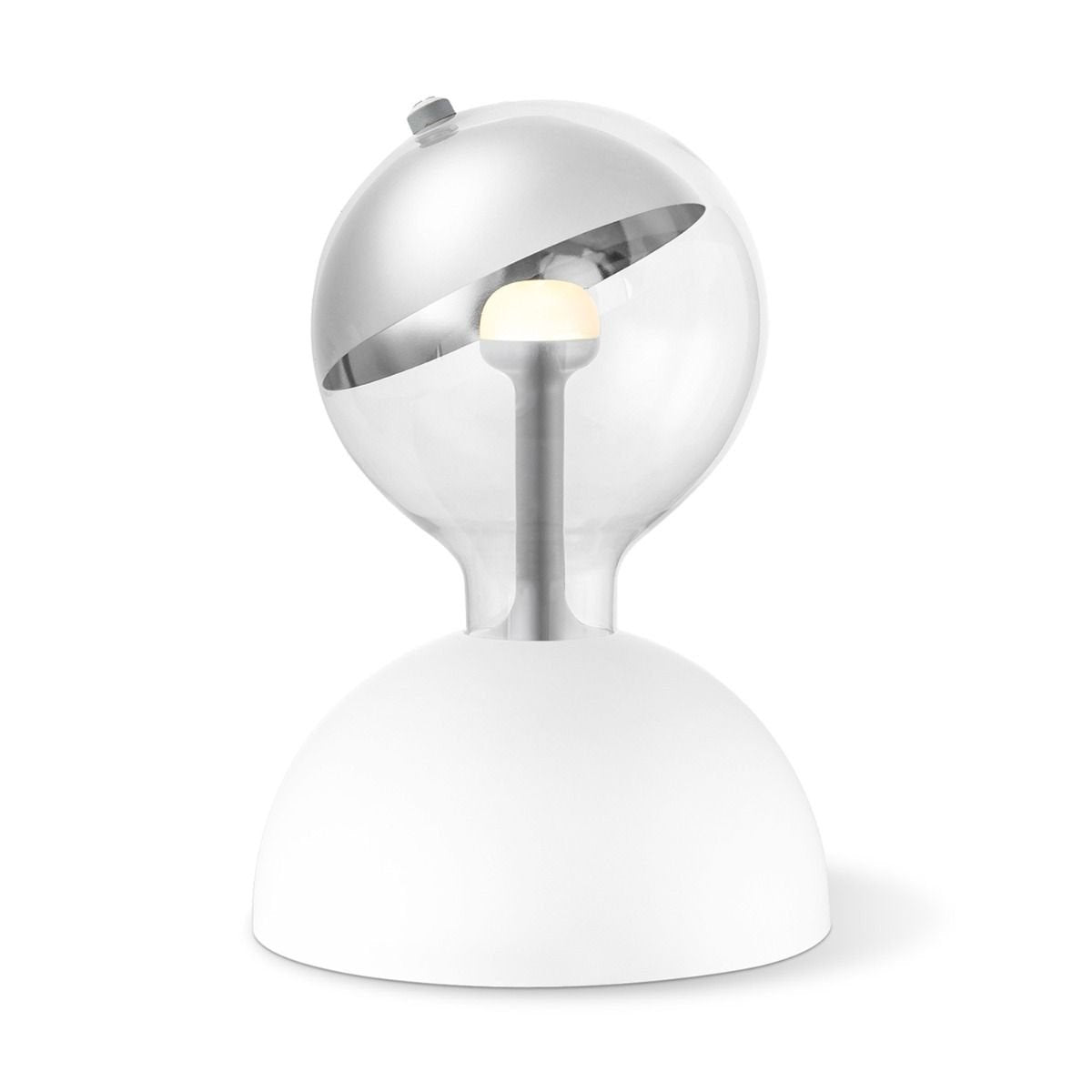 Hanglamp Move Me - Bumb Sphere 5.5W 2700K wit-zilver
