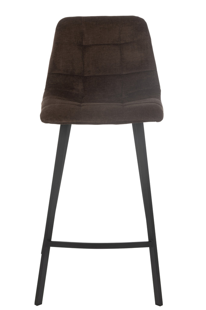 Barkruk Kent Metaal/Polyester Bruin