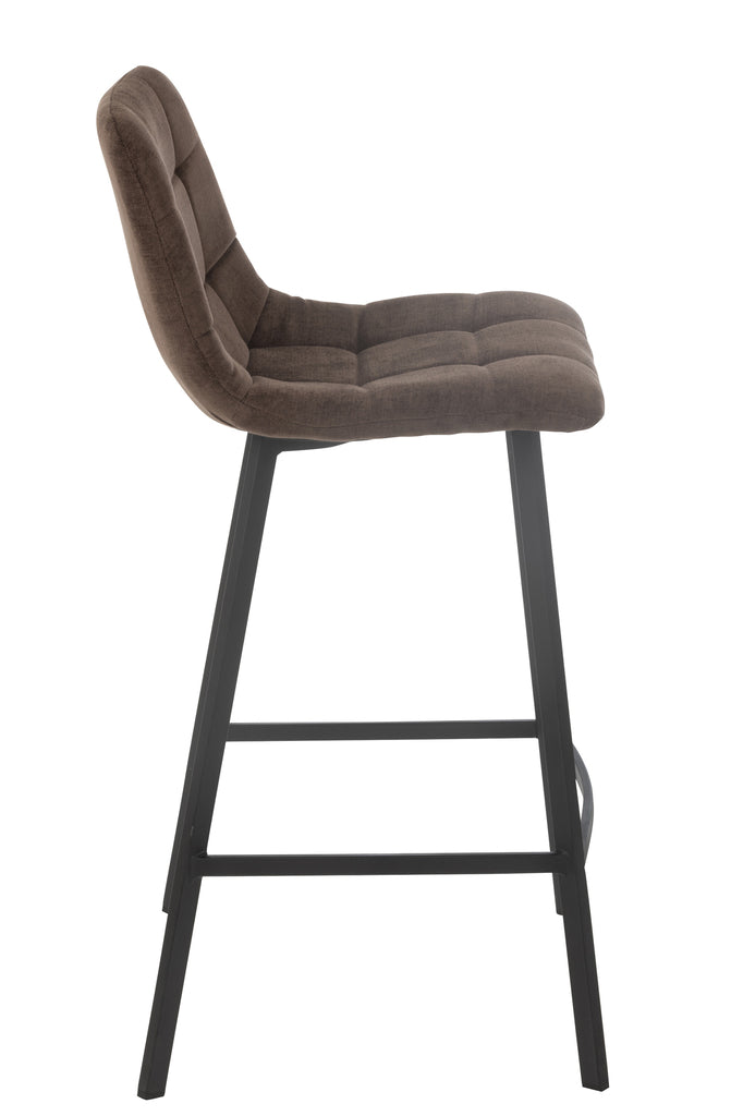 Barkruk Kent Metaal/Polyester Bruin