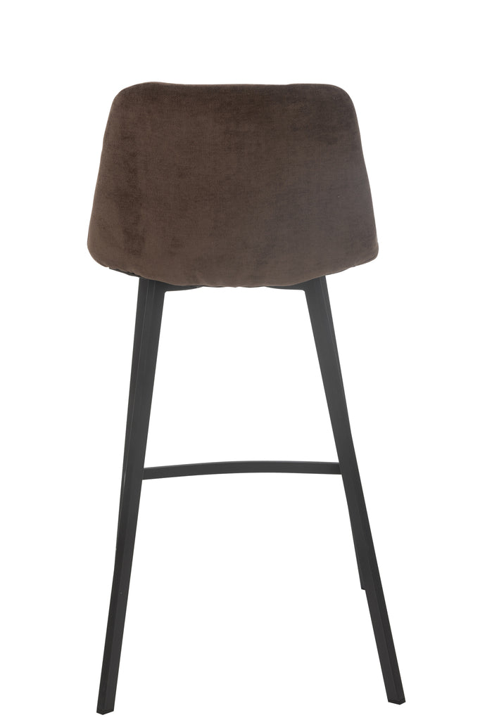 Barkruk Kent Metaal/Polyester Bruin