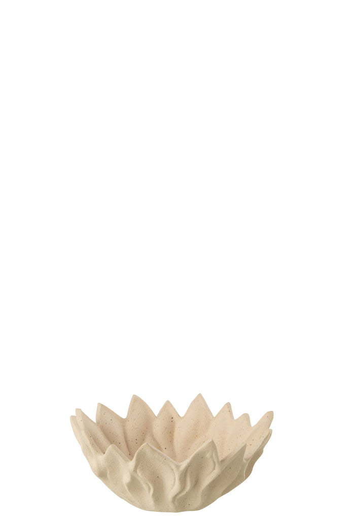 Kommetje Klimop Keramiek Beige Klein