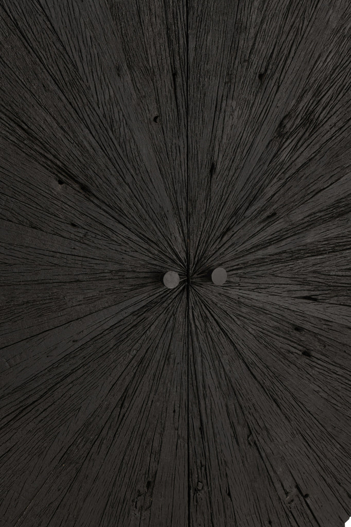 Kast Bar Shanil Gerecycled Hout/Mdf Zwart