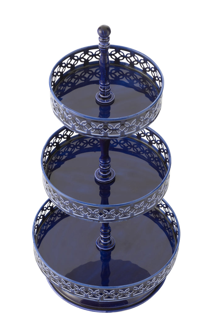 Taartschaal Nag Iron Blauw