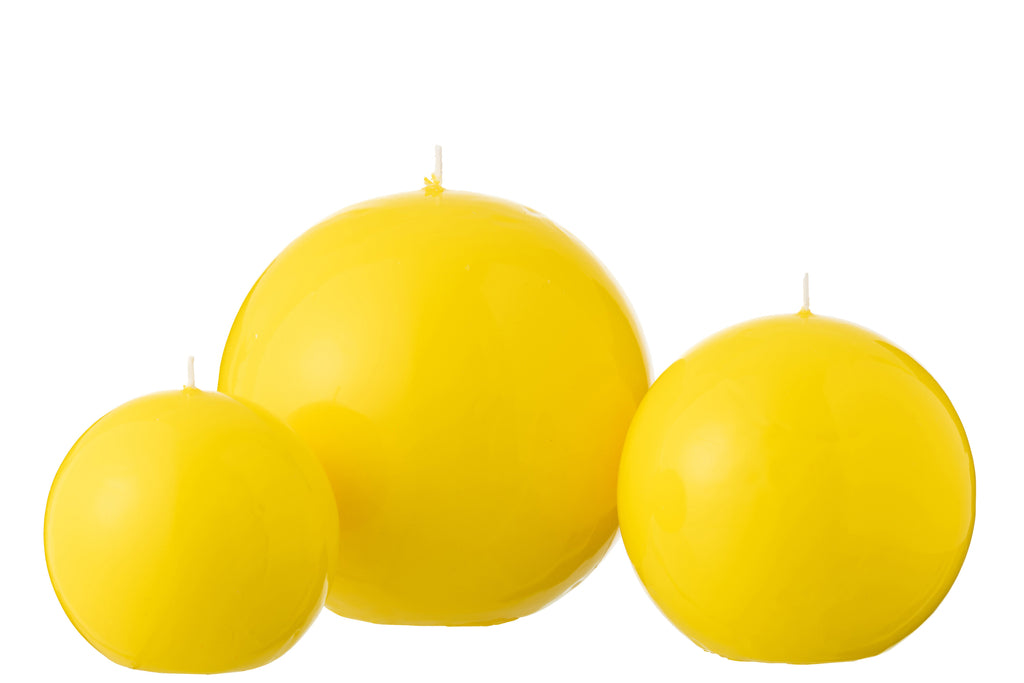 Kaarsenbalwas Fluo Geel - 50 uur