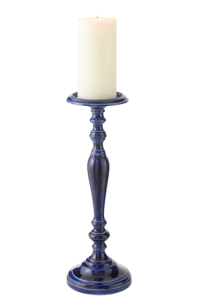 Kaarsenhouder Kag Aluminium Blauw