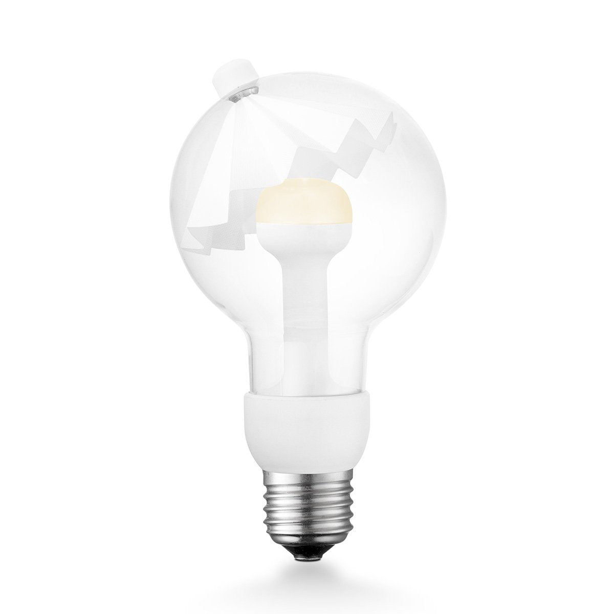 LED lamp Umbrella wit G80 E27 3W 220Lm 2700K