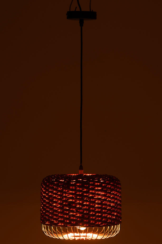 Plafondlamp Metaal Oranje