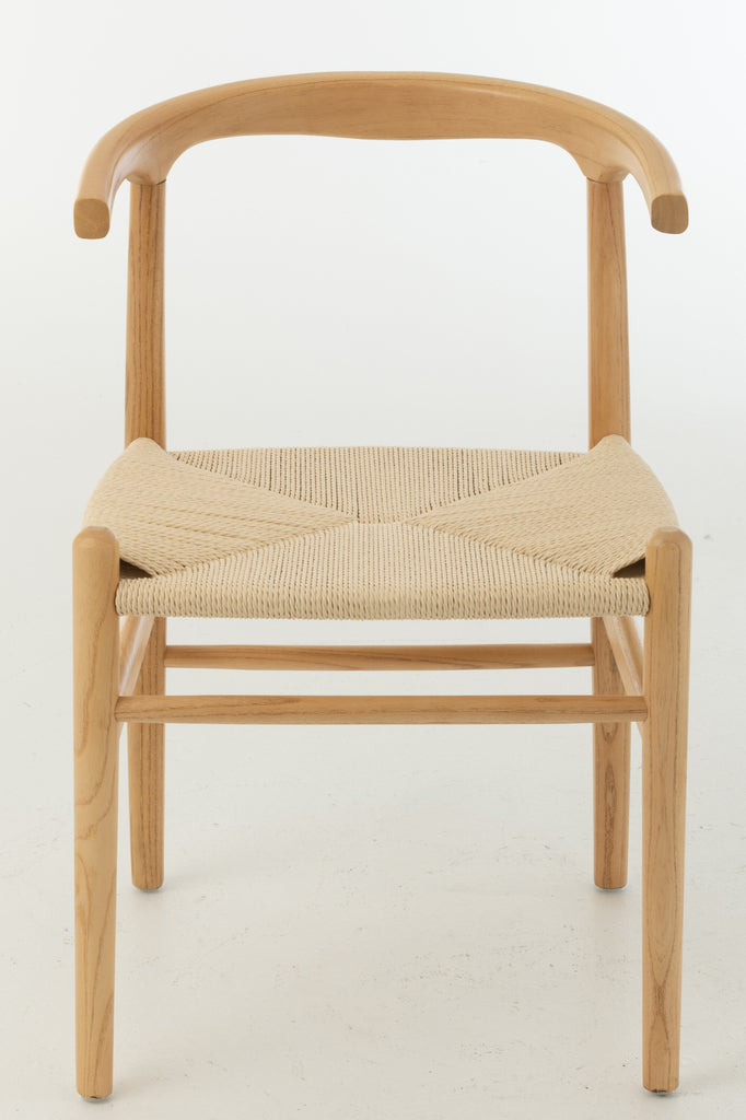 Stoel Toon Beukenhout/Touw Natuurlijk