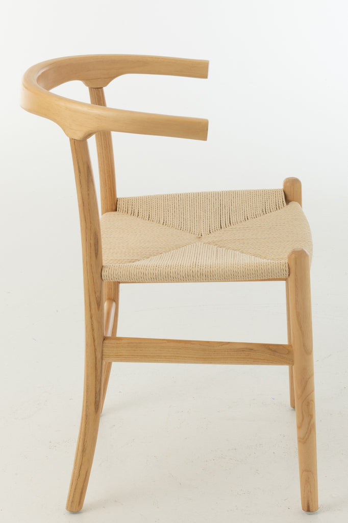 Stoel Toon Beukenhout/Touw Natuurlijk