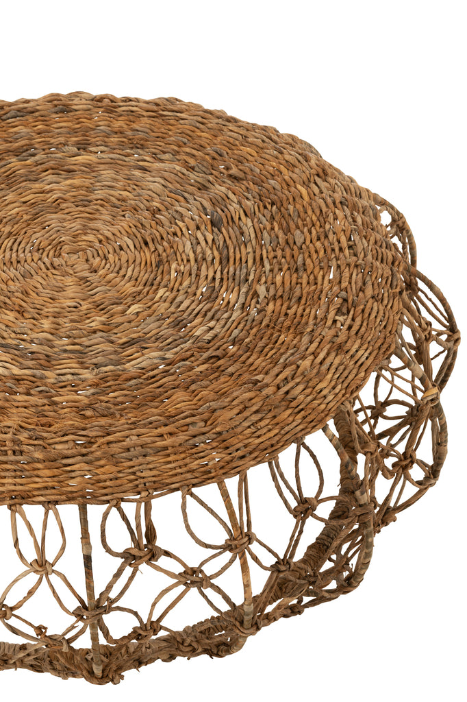 Salontafel Onderschotel IJzer/Bananenblad Natuurlijk