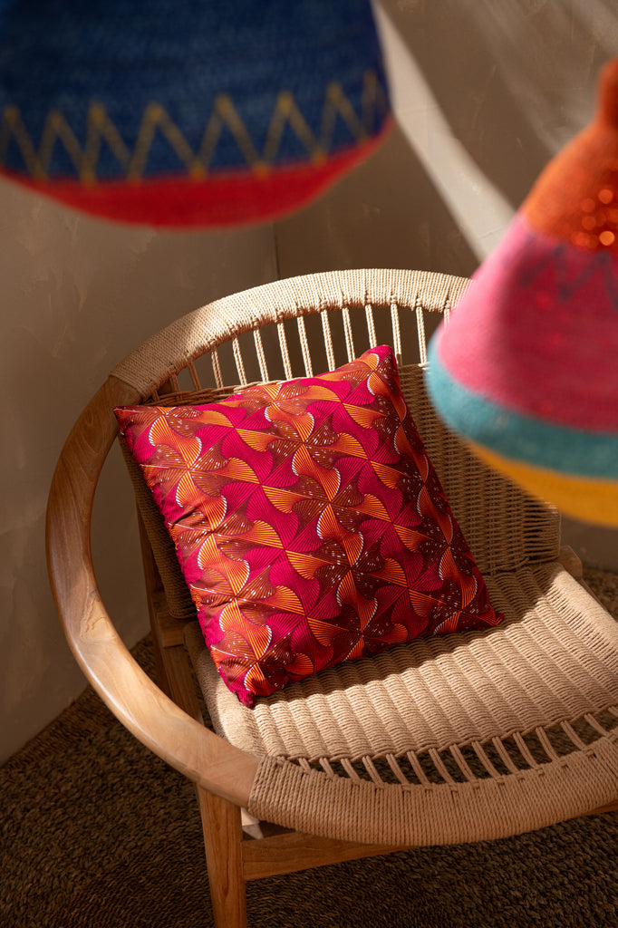 Kussen met patroon Vormen Stoffenmix Assortiment Van 2