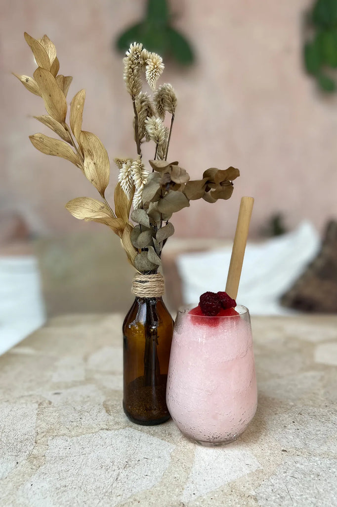 De Bamboe Rietjes - Set van 10 met reinigingsborsteltje