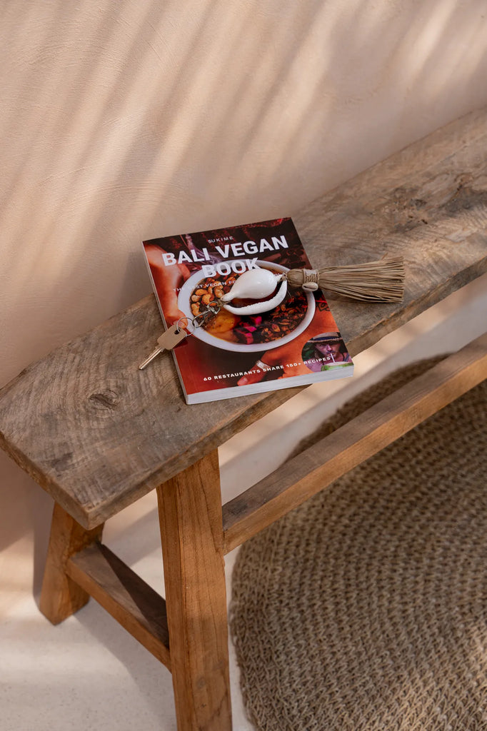 De Kubu Sleutelhanger - Wit Naturel