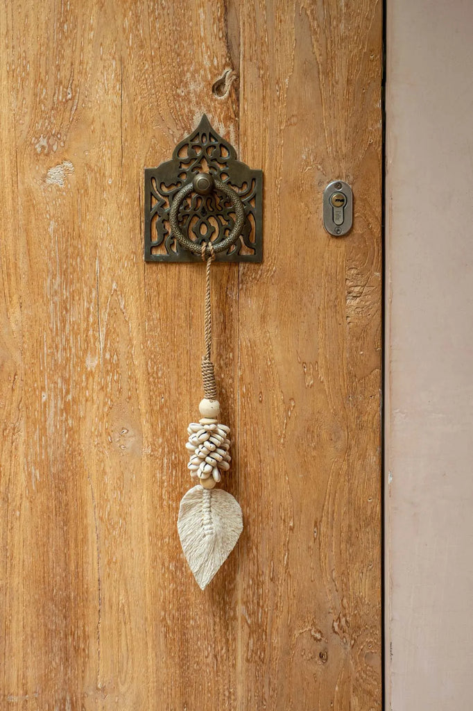 De Leaf & Shell Hangdecoratie - Naturel