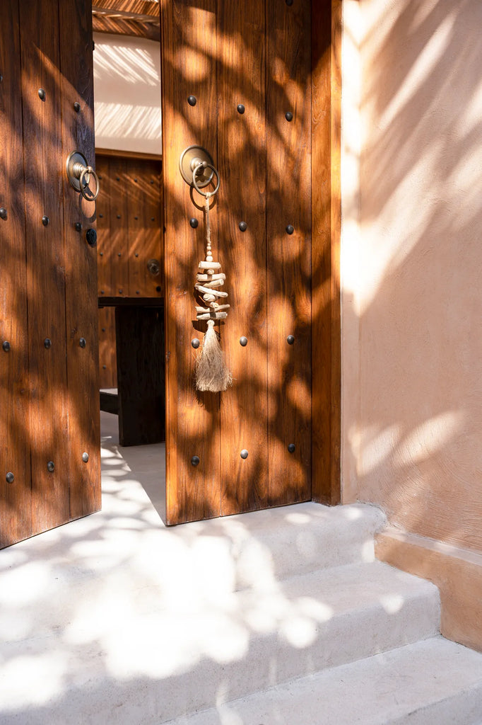 De Raffia Driftwood Hangdecoratie