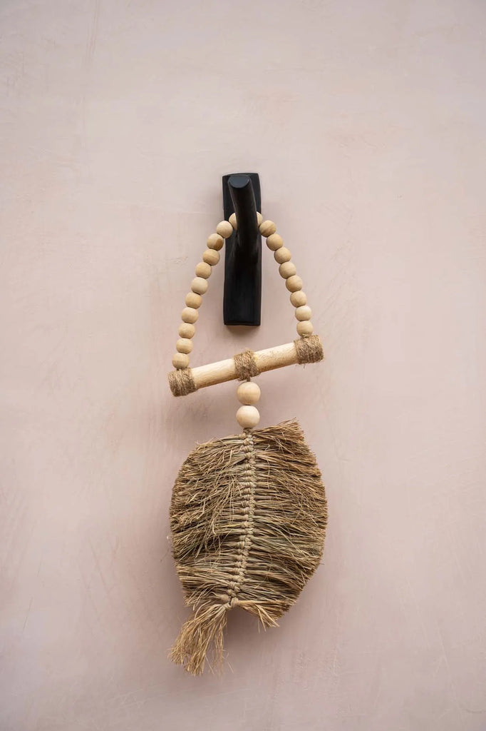 De Raffia Triangle Hangdecoratie