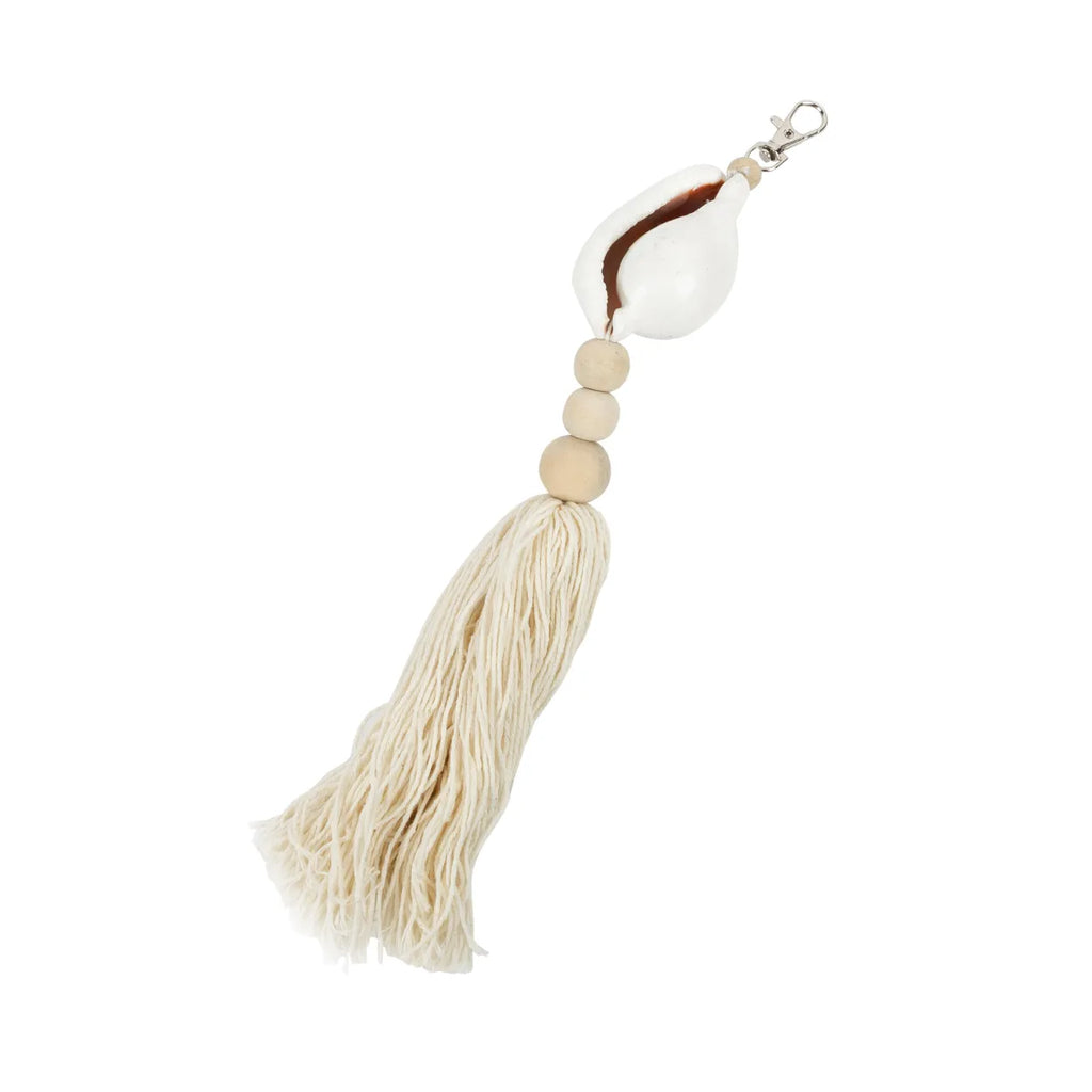 De Togian Sleutelhanger - Naturel Wit