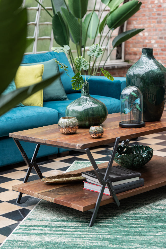 Schotel Blad Poly Goud Groot